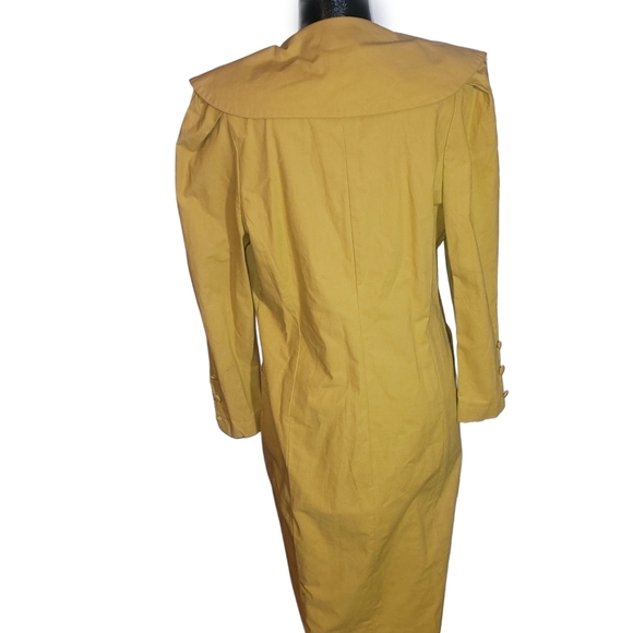 Le Chateau Vintage 90's Yellow Dress - Picture 7 of 8